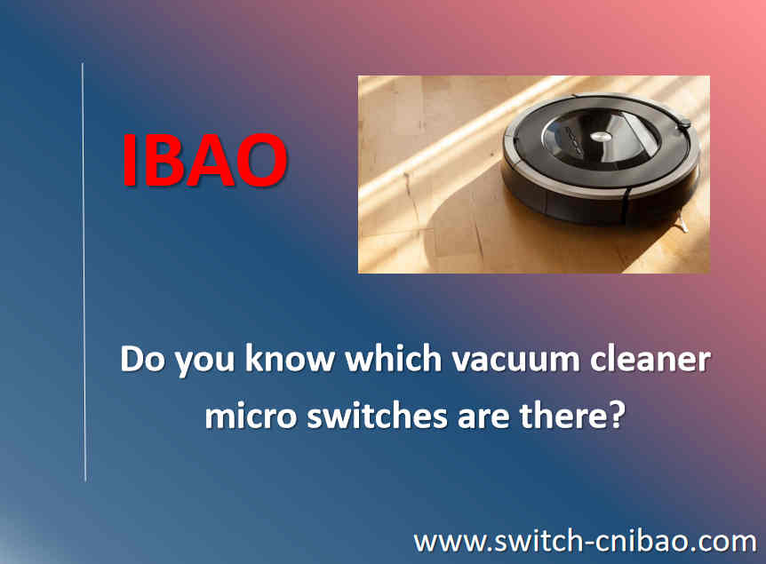 Do you know which vacuum cleaner micro switches are there?
