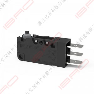 Manufacturer CNIBAO 2pin 3pin IP67 Waterproof Micro switch 10A 16A Side outlet horizontal terminal Limit Switch