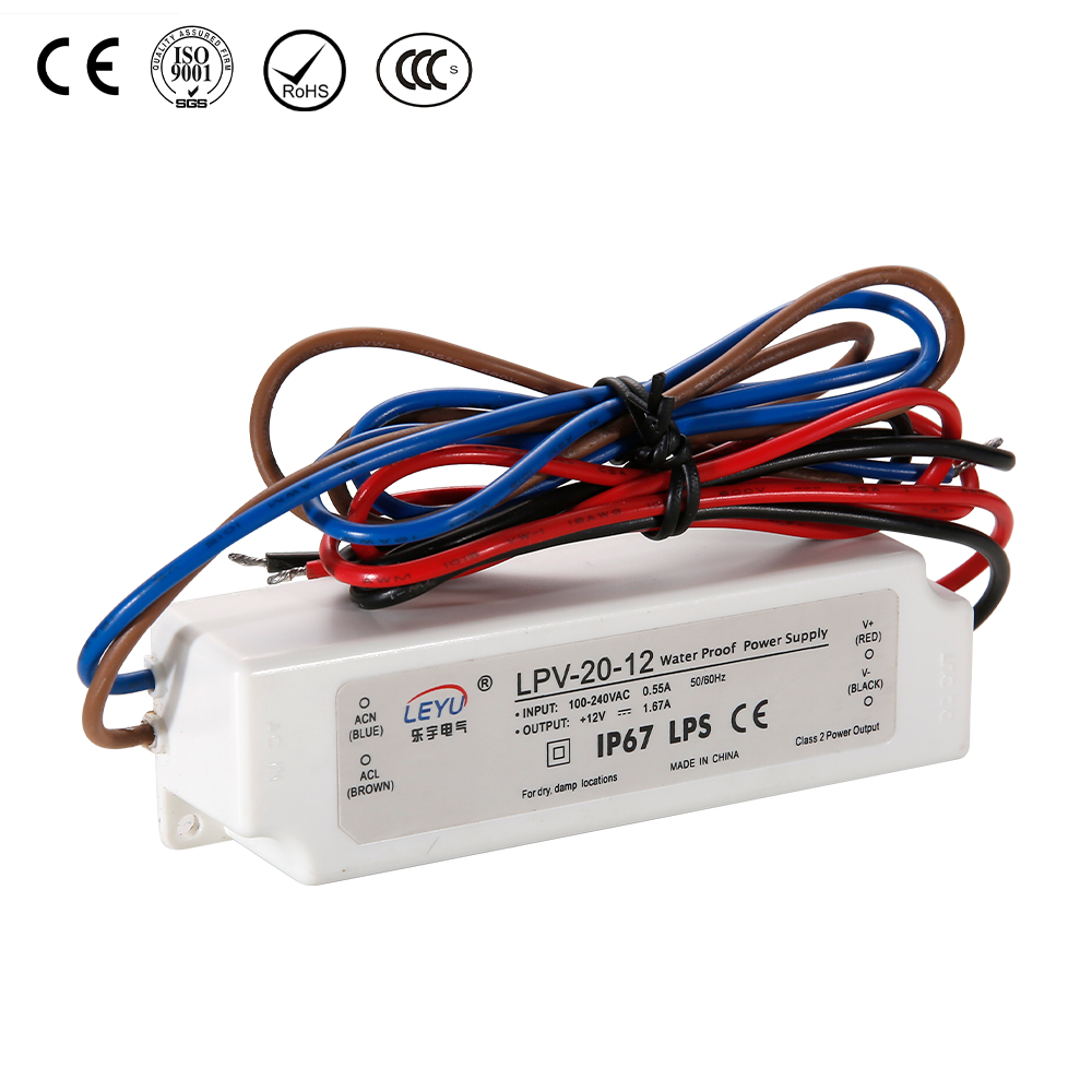 20W Waterproof Single Output Switching Power Supply LPV-20 series Featured Image
