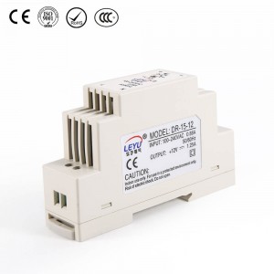 15W Single Output Industrial DIN Rail Power Supply DR-15 series