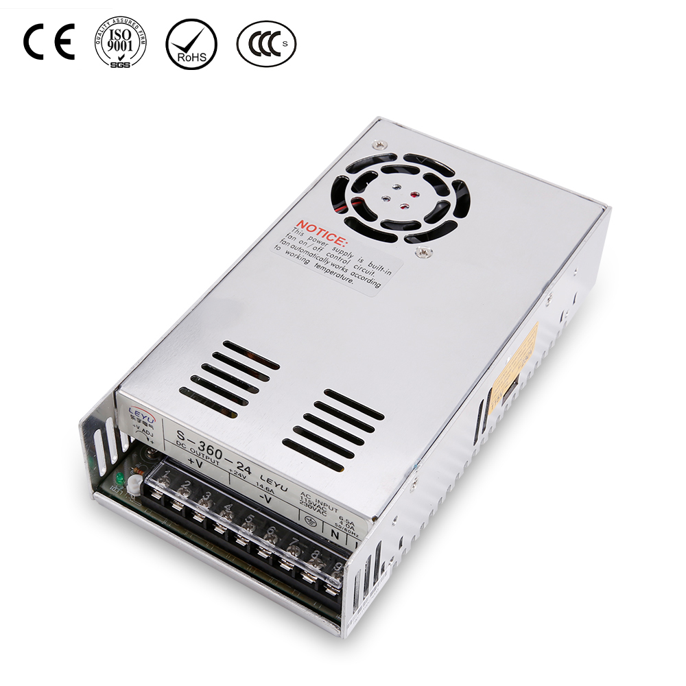 360W Single Output Switching Power Supply S-360 series Featured Image