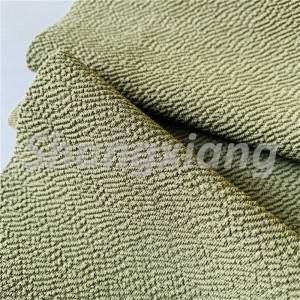 Recycled polyester crepe fabric knit dress fabric blazer fabric