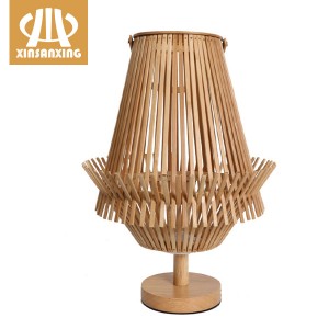 bamboo desk lamp,wood bamboo bedside lamps | XINSANXING