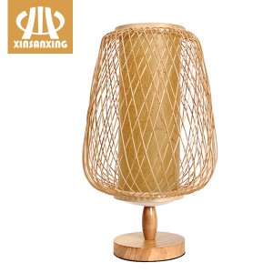 nature table lamps,Natural modern bamboo table lamp night light | XINSANXING