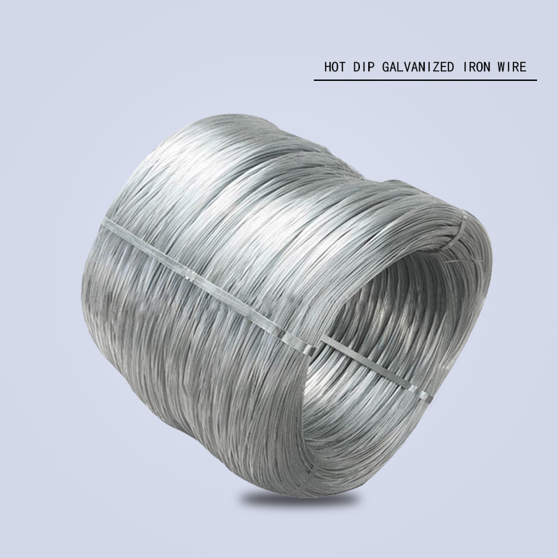 top quality hot dipped galvanized iron steel wire for weaving wire mesh