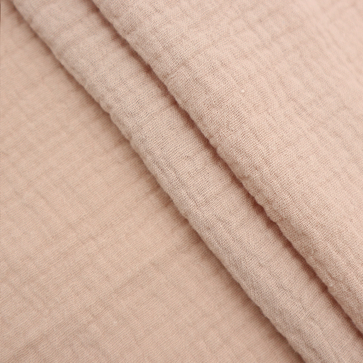 100% organic cotton muslin baby bedding fabric