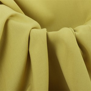 POLY RAYON WOOL SPANDEX WHILL ORGANNIZATION FABRIC WOVEN MO TE BLOUSE TR9085