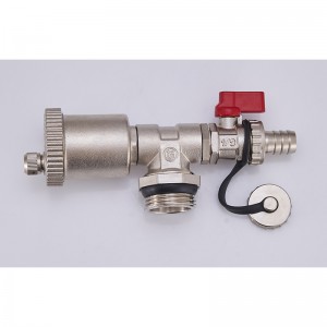 Brass air vent valve para sa manifold
