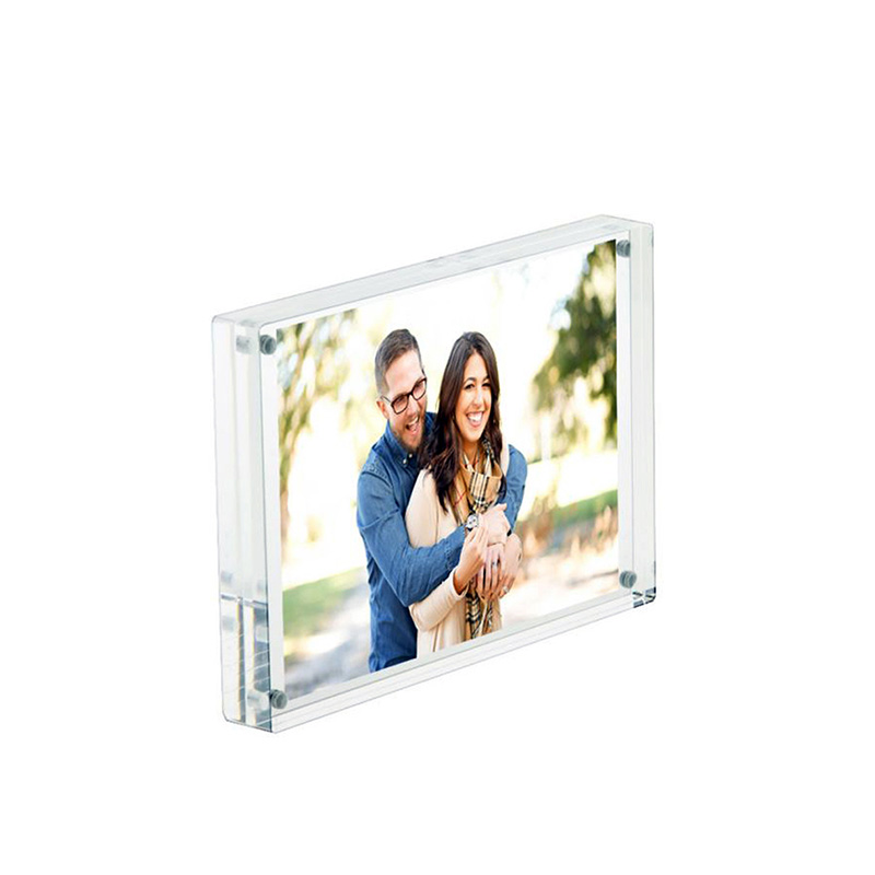 Magnetic Photo Frame Acrylic/Acrylic Magnet Image Stand