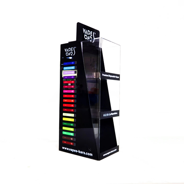 3 tier electronic cigarette display stand vape juice display stand