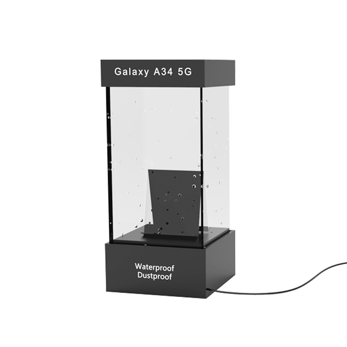 Niestandardowy akrylowy stojak ekspozycyjny na telefon komórkowy