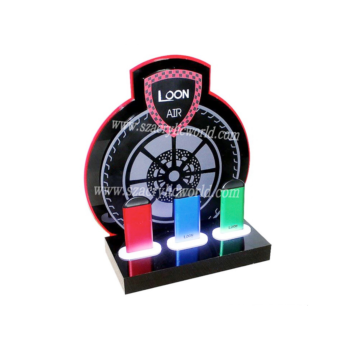 Acrylic loon Vape Pod Display Stand