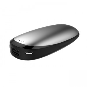 HT580 Quick Heat перезаряжаемая грелка для рук — 5000 мАч USB Power Bank для iPhone, Samsung Galaxy и Android