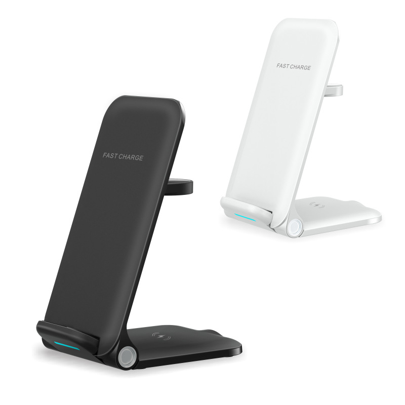 15w Fast Wireless Charger 3 In 1 Wireless Charging Stand Para sa Iphone Para sa Airpods Para sa Iwatch Featured Image
