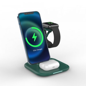 WC – 009 3 in1 wireless charging station for Apple Device