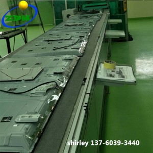 Economic Grey Belt Conveyor TV Line Assembly