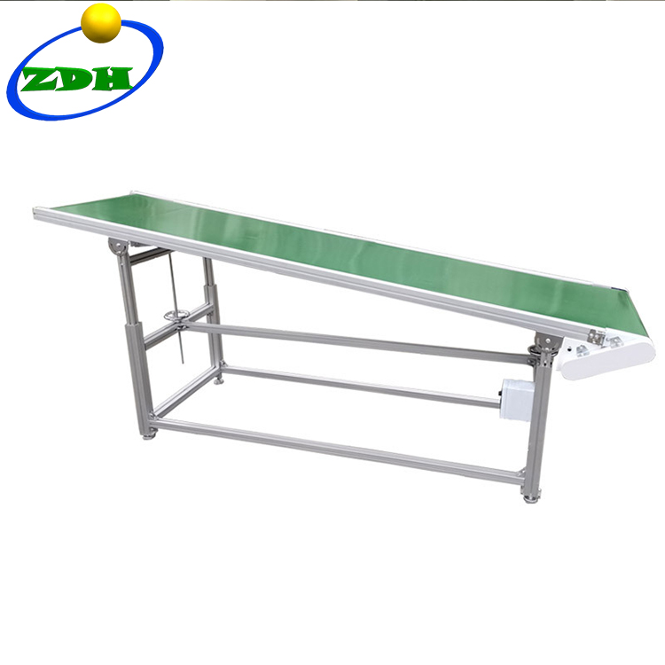 Adjustable Height Belt Conveyors For Injection Machine Conveyor Line Featured Image