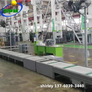 Electric Water Heater Assembly Lines with Plate Conveyors