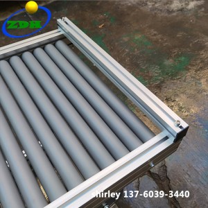 Gravity Rubber Roller Conveyors for X-Ray Machines