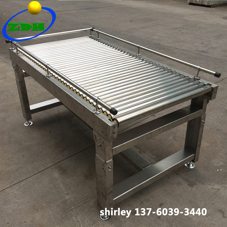 Gravity Stainless Steel Roller Conveyors para sa X-Ray Machines Featured Image