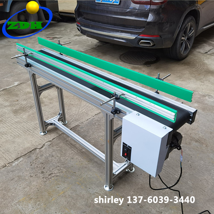 Factory Supply Adjustable Speed Automatic Transmission Belt Conveyors with Two Side Baffle Featured Image