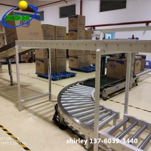 Պահեստի Roller Conveyors փոխանցման համակարգ