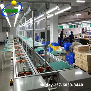 Laptop Computer Notebook Assembly Line nga adunay Aging Line Aging Rack
