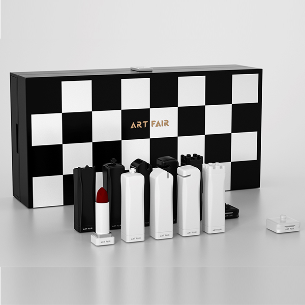 Maquillaje de ajedrez