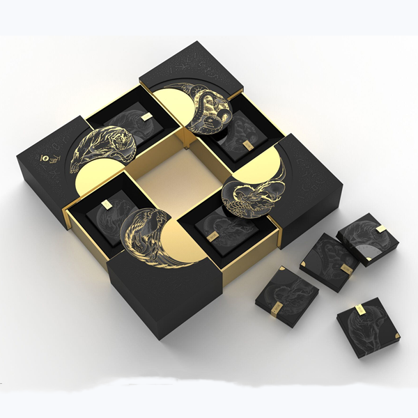 Dianhong Four Beasts Tea PR Подарочная упаковка