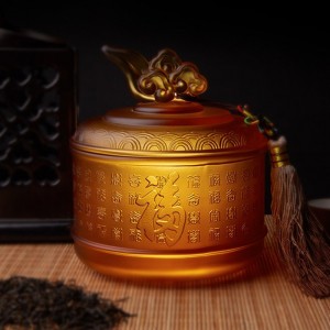 Xüsusi hazırlanmış Baifu çay qutusu saxlama çəni