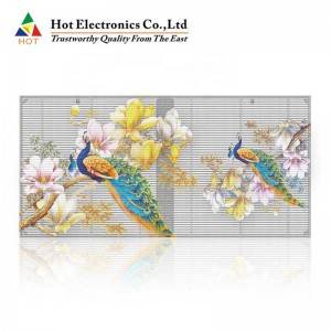 Indoor Transparent LED Display P10.4 Pixel Pitch With 3840 HZ Reresh Frequency