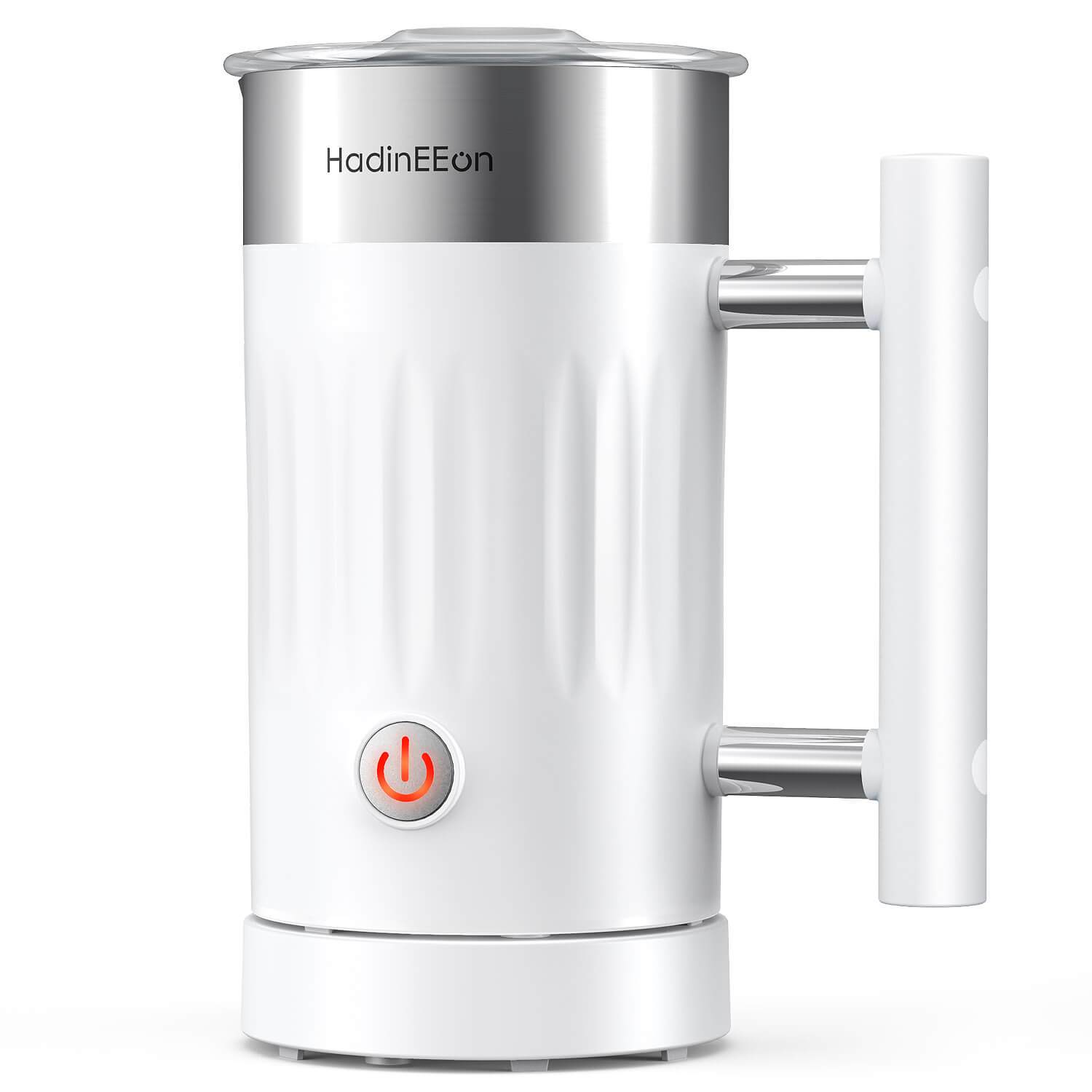HadinEEon 5 in 1 Electric Magnetic Milk Frother for Coffee, Latte, Cap