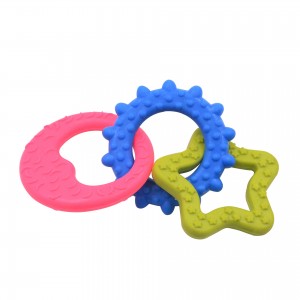 Izdržljiva TPR igračka za žvakanje pasa Sigurna igračka za psa Gumena igračka za psa Igračka za čišćenje zuba
