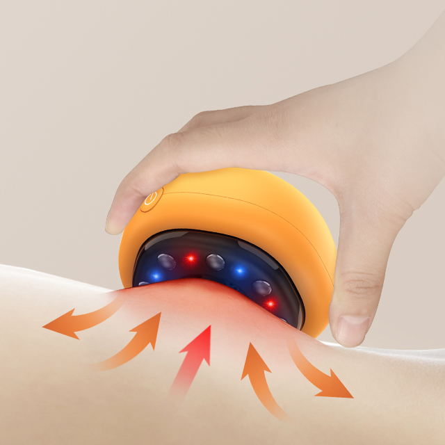 Máquina de baleiro de masaxe de terapia eléctrica Masaxe de acupuntura Guasha