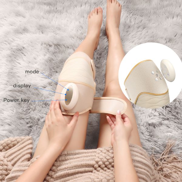 Masaxe de xeonllos para aliviar a dor Máquina de masaxe de xeonllos A mellor máquina de vibración de xeonllos de masaxe de xeonllos e pernas