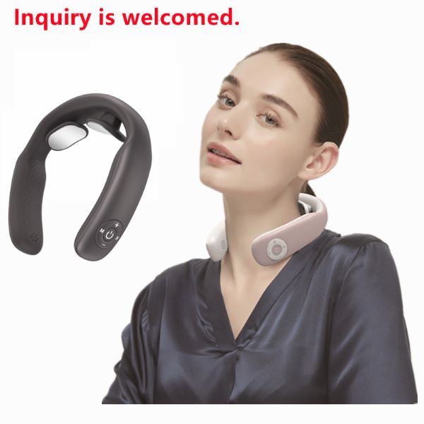 OEM ODM Инфрачервена нагревателна подложка за врат и рамена EMS Smart Neck Massager Машина за масаж за врат и рамене