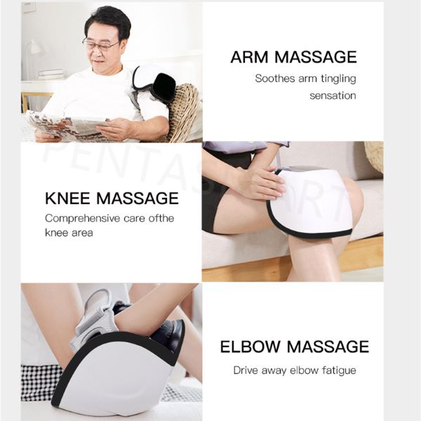 OEM физиотерапевтичен горещ компрес Масажор за коляно Интелигентен електрически нагревател Подложка за коляно Масажор Машина за масаж на коляно
