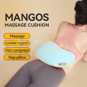 Massage Pillow Suppliers China Heated Pillow Massager კისრის ბალიში სითბოთი და მასაჟით