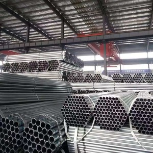 Reasonable price Welded Galvanized Gi Iron Steel Pipe Price From China Factory - Galvanzied steel pipe – Gain