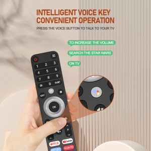 2023 Ġdid u Hot Bejgħ Bluetooth U Voice OEM Odm Remote Controller