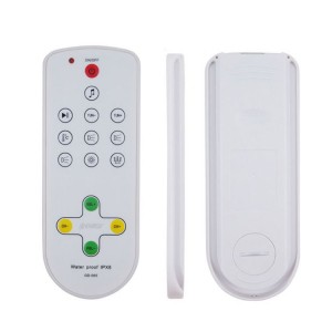 OEM ສີຂາວ waterproof IPX6 infrared remote control universal smart remote control