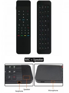 තොග අභිරුචි Ir Bt Voice Backlight Waterproof Air Mouse Learning Function Wireless Remote Control Tv Box Mini Pc