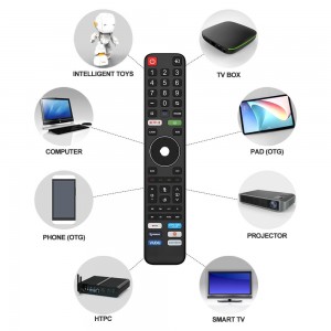 Universal Tv Remote Control Para sa Tanang Brands Tv With Netflix Ug Youtube Function 4k smart tv universal remote control