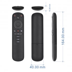 G50 Wireless Fly Gyro Air Mouse Voice Mini Keyboard Remote Control no PC Android TV Box me IR Learning Air Remote