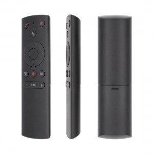 6 Axis Gyroscope 2.4GHz Wireless Remote Control Air Mouse IR Learning Voice Jeung Dongle USB