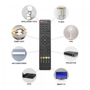 Original Factory Custom Ir Remote Control សម្រាប់ Nex Prism Thenam Lucoms Philco Britania Philco Multilas TV Remote Control