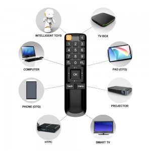 Bêst ferkeapjende universele alle merken smart tv remote control foar led lcd tv remote