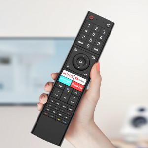 Hot jual blueto0th voice remote rf remote control dengan port usb google voice assistant untuk led lcd hd tv/dvd/dvb