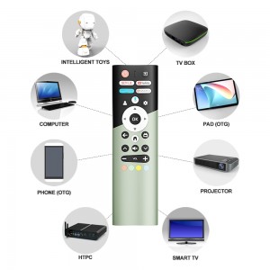 Control remot de TV LED intel·ligent universal amb descodificador OEM de TV de venda calenta