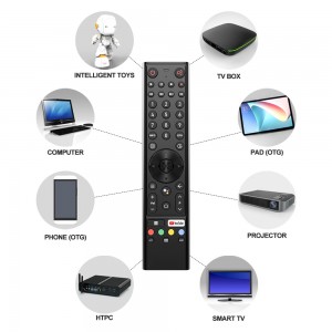 Odm Smart Infrared TV Diaľkové ovládanie pre Worldteuh Lcd Tmss Rangs Dsh Eliter Premium Deluxe Vista Zelmond Atvio Kiowa TV diaľkové ovládanie